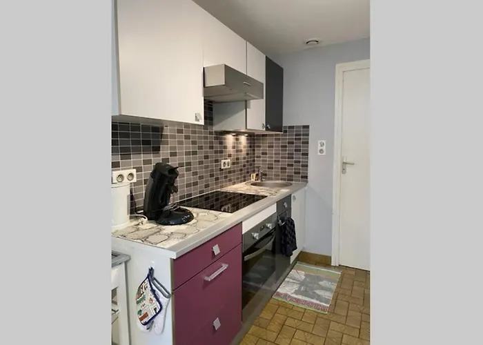 شقة T2 Ensoleille. Terrasse, Jardin Commun, Vue, Parking. كوتيريه